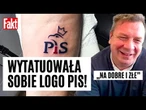 70-latka zrobiła sobie TATUAŻ z logo PiS! Politycy reagują na ten nietypowy manifest poparcia | FAKT