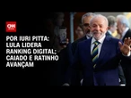 Lula lidera ranking digital pelo segundo mês, seguido de Caiado e Ratinho | CNN 360º