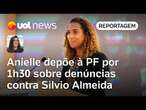 Anielle Franco depõe à PF por 1 hora e meia sobre denúncias contra Silvio Almeida