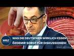 DEUTSCHLAND: Was wir wirklich essen - Ernährungsreport von Landwirtschaftsminister Cem Özdemir