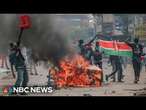 Protesters clash with Kenyan police as unrest continues