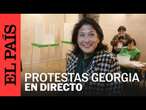 DIRECTO | Protestas en Georgia por los resultados electorales del sábado | EL PAÍS