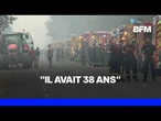 Incendie: un pompier des Bouches-du-Rhône est mort "dans l'exercice de ses fonctions"
