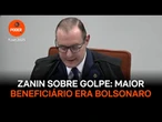 Zanin diz que Jair Bolsonaro era o maior beneficiário das ações da organização criminosa