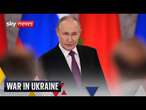 BREAKING: Putin has 'questions' about ceasefire - with Russia 'on offensive' - Sky News coverage