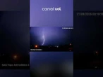 Observatório registra a queda de mais de 2,5 mil raios em 24 horas no Rio Grande do Sul