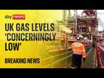 Britain has 'less than a week of gas left', warns Centrica