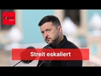 Streit eskaliert: Selenskyj streicht Reise nach Polen