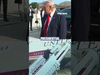 WATCH: Trump boards brand-new Air Force One for the first time #foxnews #news #shorts
