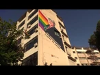 Il murale per Michela Murgia inaugurato al Municipio V di Roma
