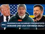 UKRAINE-KRIEG: Donald Trumps Friedensplan! Mega-Deal in Aussicht? Treffen mit Selenskyj geplant!