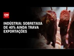 Sobretaxa de 40% mantida pelos EUA trava exportações, alertam entidades | AGORA CNN