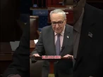 Contentious exchange: Minority Leader Schumer walks out after argument with GOP senator #shorts #us