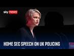 Watch live: Home Secretary Yvette Cooper to announce extra £500m funding for neighbourhood policing