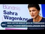 THÜRINGEN: Drama im BSW spitzt sich zu! Parteivorstand macht Druck bei Koalitionsverhandlungen