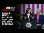 Kamala: Temos recursos para lidar com noite de eleição | CNN NOVO DIA