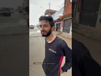Influenciador ajuda entregador após pneu da moto rasgar durante trabalho