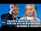BERLIN: Donald Trumps Stimme im Bundestag – und die AfD jubelt!