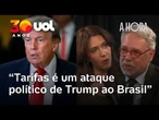 Tarifas de Trump: 'É mais uma punição a economia brasileira', diz Thais Bilenky | A Hora