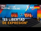 ALEMANIA: AFD exige la RECTIFICACIÓN tras ser CLASIFICADA como "ORGANIZACIÓN EXTREMISTA" | RTVE