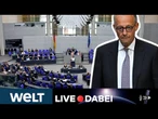 BUNDESTAG: Merz auf dem Feuerstuhl! Schlagabtausch zwischen Regierung und Opposition I LIVE DABEI