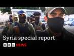 Syria frontline patrol: the rebel gunmen who now police the streets | BBC News