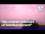 La Corse est touchée par de violents orages et des rafales de vent allant jusqu'à 130 km/h