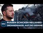 PUTINS KRIEG: Ukraine wehrt russische Drohnenangriffe ab! Selenskyj versucht Hoffnung zu machen