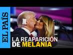 EE UU | Melania reaparece en la última noche de la Convención Republicana para apoyar a su marido