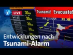 Tsunami-Alarm nach Erdbeben vor Russland | Rettungsmission für Biathletin Dahlmeier nach Bergunglück