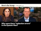 Former AG Bondi Explains Epstein Files Errors; A Talk with E. Jean Carroll’s Documentarian - May 29