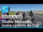 Afrique du Sud : Sindile Mavundla, maire cycliste du Cap • FRANCE 24