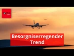 Recherchen zeigen besorgniserregende Trends beim Fliegen
