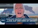 PUTINS KRIEG: Donnerschlag! Russland ruft Ausnahmezustand auf Krim aus! Ukraine plant Operation
