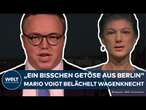 THÜRINGEN: Koalitionsverhandlungen! Wagenknecht fordert von Landes-CDU Distanzierung von Merz