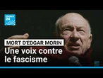 Mort d'Edgar Morin à 104 ans : le sociologue, philosophe et résistant français a marqué son époque