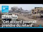 Trêve à Gaza : 