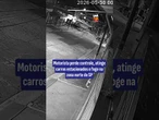 Motorista perde controle, atinge carros estacionados e foge na zona norte de SP