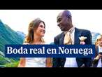 La princesa noruega Marta Luisa se casa con su chamán estadounidense