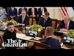 EU leaders present united front for ceasefire in Ukraine and 'pressure on Russia'
