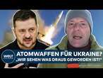 PUTINS KRIEG: Atomwaffen für Ukraine? Wie reagiert Trump? Selenskyj stellt Bedingungen