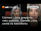Cármen Lúcia preparou sozinha o voto sobre Bolsonaro e trama golpista; Daniela Lima conta bastidores
