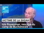 Izio Rosenman, rescapé du camp de Buchenwald : 