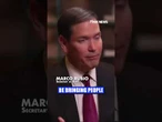 Sec. Marco Rubio: We should not be giving visas to people who do this #shorts #usa #us #news