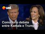 Kamala x Trump: Debate tem aperto de mãos e troca de acusações e provocações nas eleições dos EUA