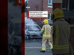 Disruption in the streets of Belfast after night of disorder. #NorthernIreland #BBCNews