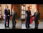 China e EUA iniciam negociações comerciais e econômicas em Madri | AFP