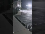 Watch the moment a stolen car plows through a church #foxnews #news #shorts