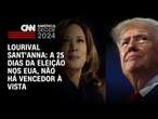 Lourival Sant'anna: A 25 dias da eleição nos EUA, não há vencedor à vista | CNN PRIME TIME