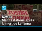 Manifestations à travers la France suite à la mort de Lyhanna • FRANCE 24